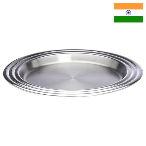 Лоток металлический из Индии
