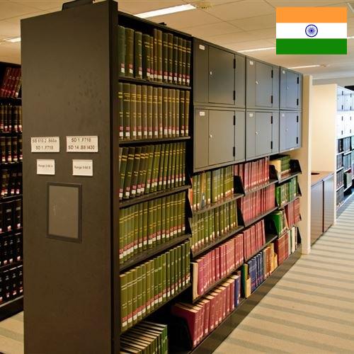 Мебель для библиотек из Индии