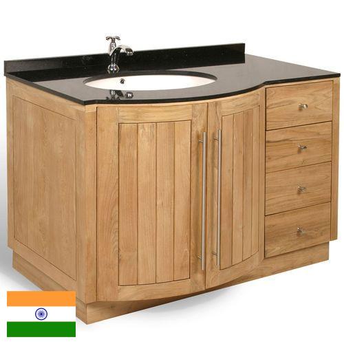 Мебель для ванной комнаты из Индии