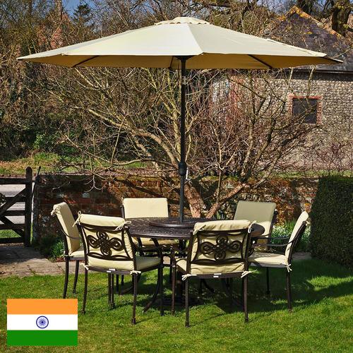 Мебель садовая из Индии