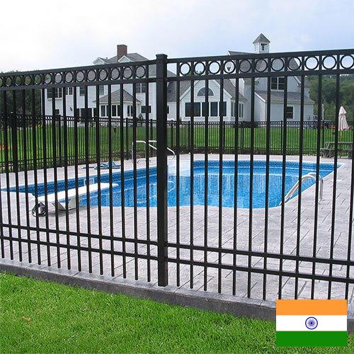 металлические ограждения из Индии