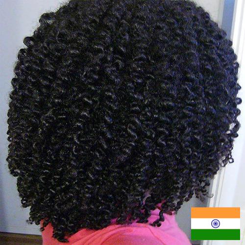 Натуральные волосы из Индии