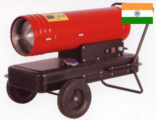 Обогреватели промышленные из Индии