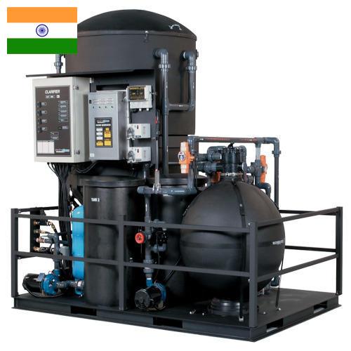 Оборудование для очистки сточных вод из Индии