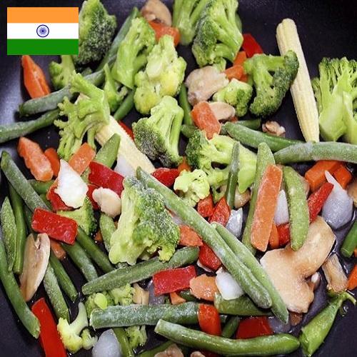 Овощи замороженные из Индии