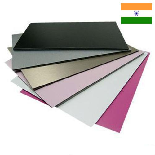 Панели алюминиевые композитные из Индии