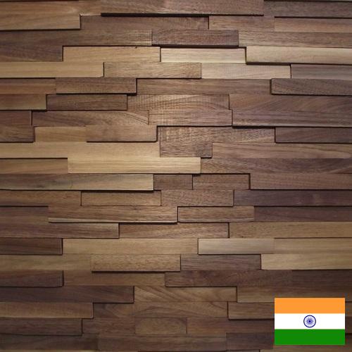 Панели древесные из Индии