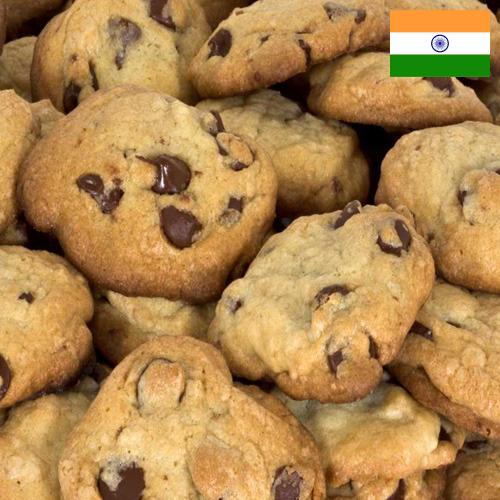 печенье с шоколадом из Индии