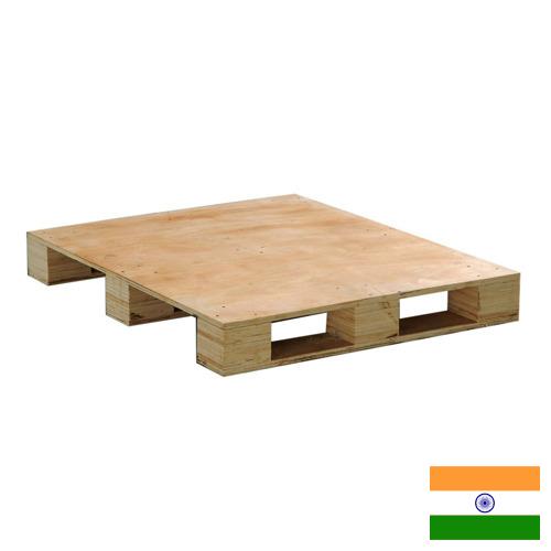 поддоны деревянные из Индии