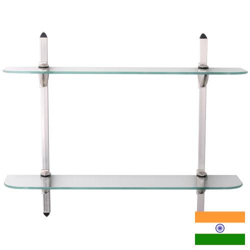 полки из стекла из Индии