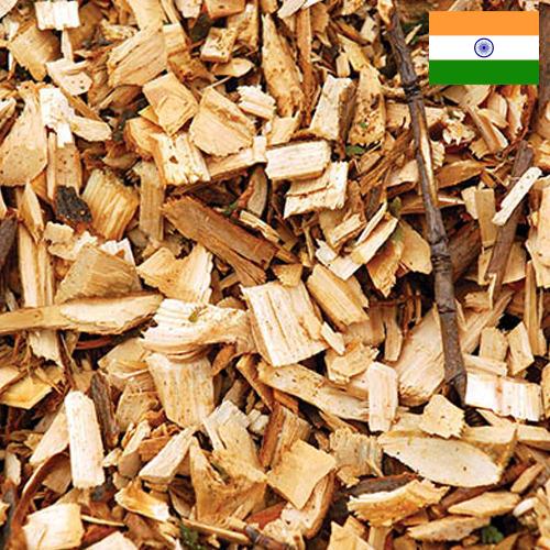 Щепа древесная из Индии