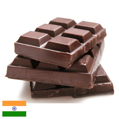 Шоколадные батончики из Индии