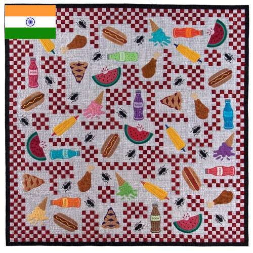 Стеганые ткани из Индии