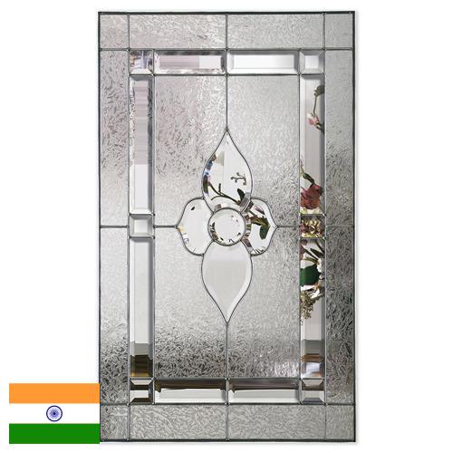 Стекло дверное из Индии