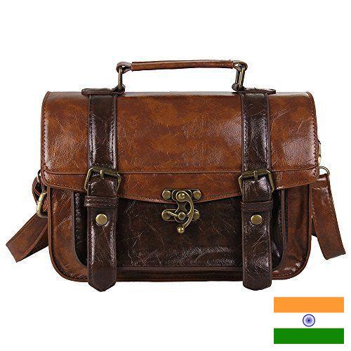 сумка мужская кожаная из Индии