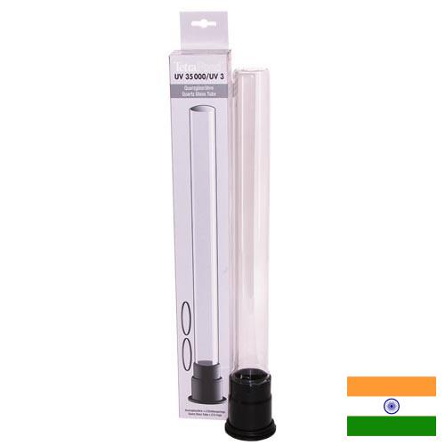 Трубки кварцевые из Индии