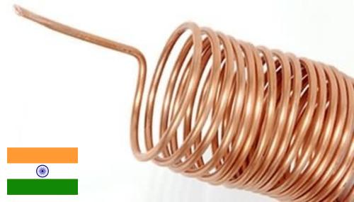 Трубки медные капиллярные из Индии