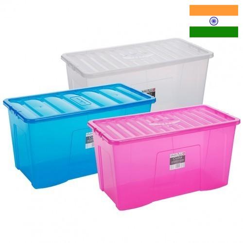 ящик пластмассовый из Индии