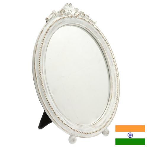 Зеркало настольное из Индии