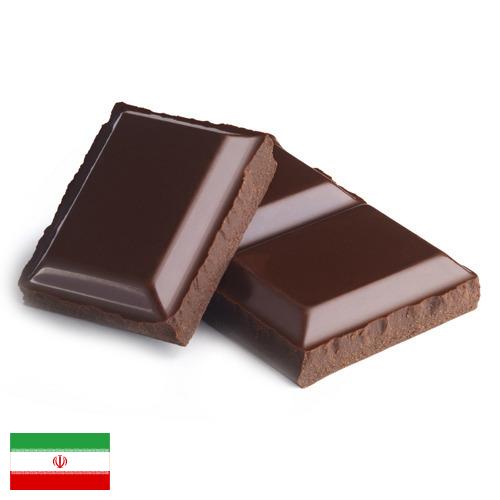 шоколадные изделия из Ирана