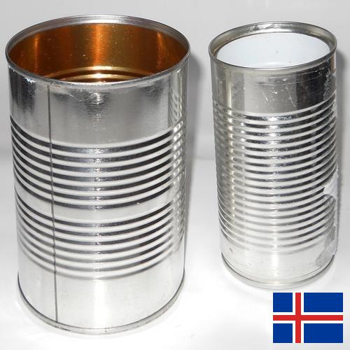 Банки жестяные из Исландии