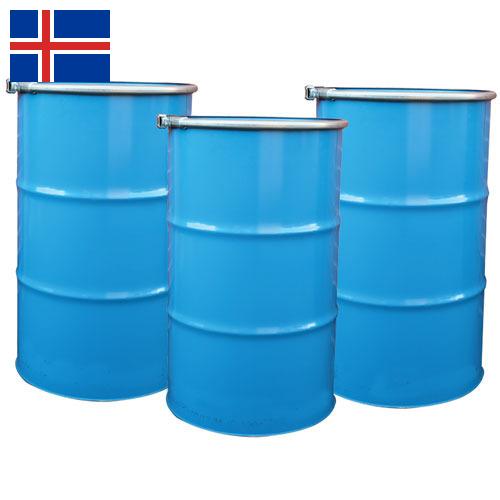 Бочки металлические из Исландии