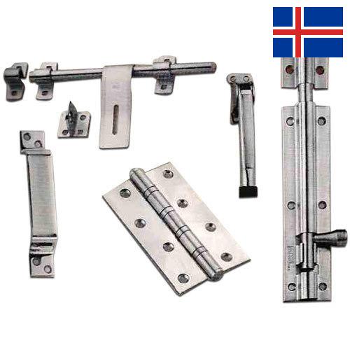 Изделия стальные из Исландии