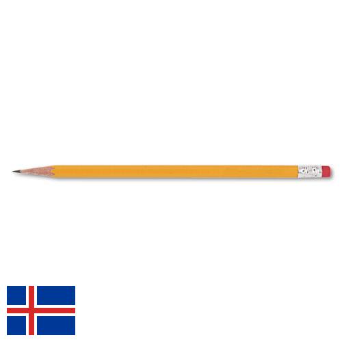 Карандаши из Исландии