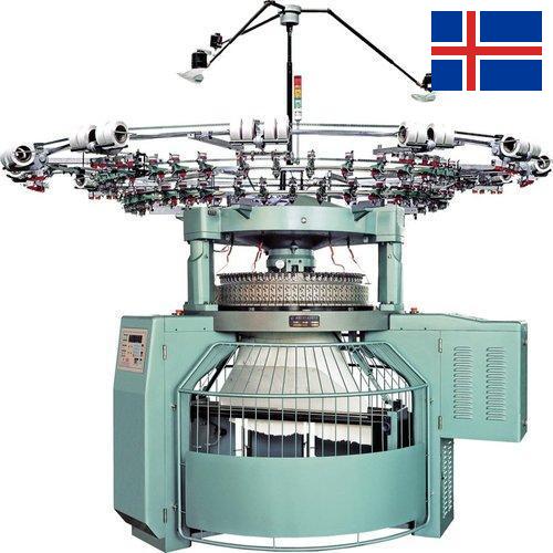 Машины трикотажные из Исландии