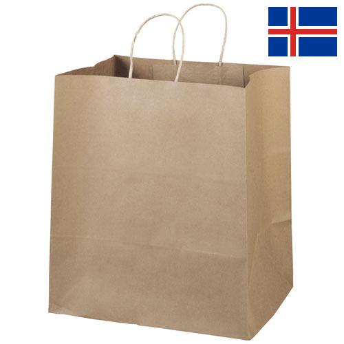 Мешки бумажные из Исландии