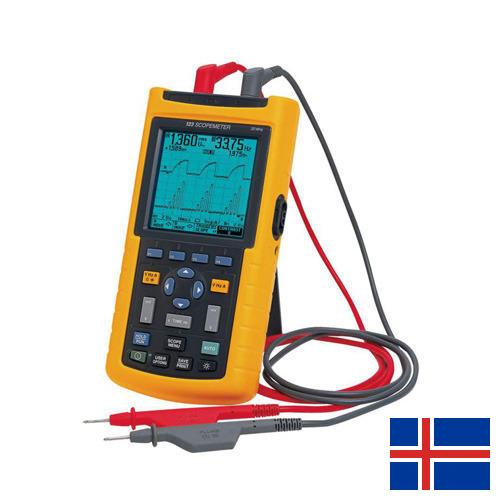 Приборы электроизмерительные из Исландии