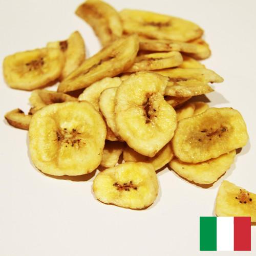 банановые чипсы из Италии