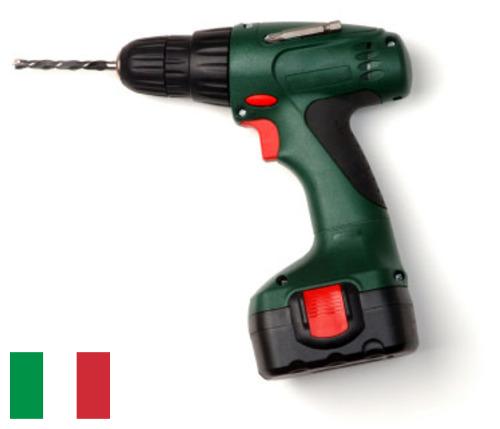 Дрель аккумуляторная из Италии