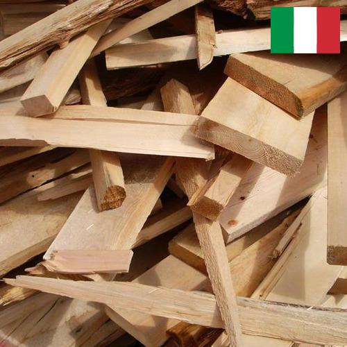 Древесные отходы из Италии