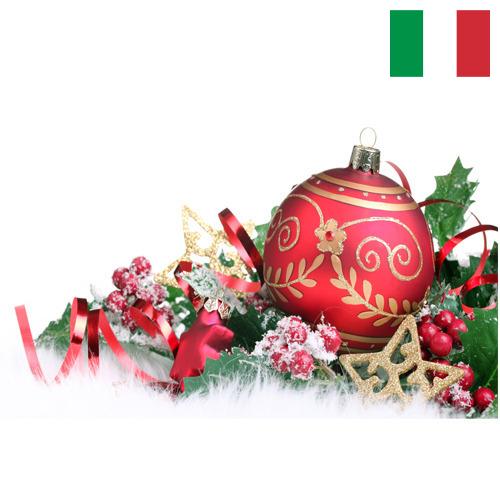 Елочные игрушки из Италии