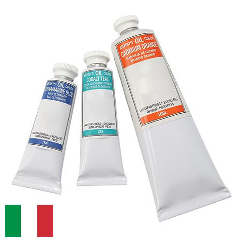 краска масляная из Италии