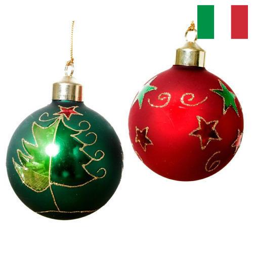 Новогодние шары из Италии