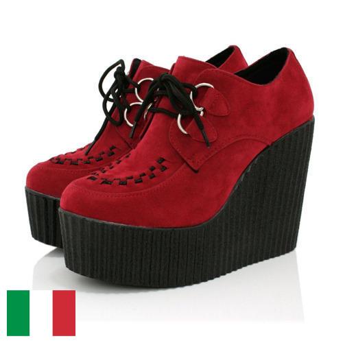 Обувь на платформе из Италии