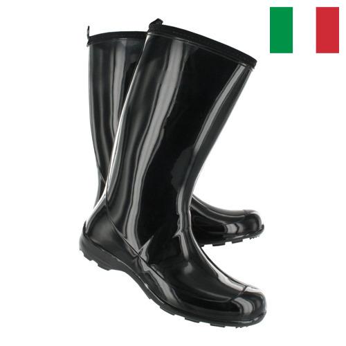 обувь резиновая из Италии