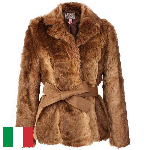 Пальто меховые из Италии