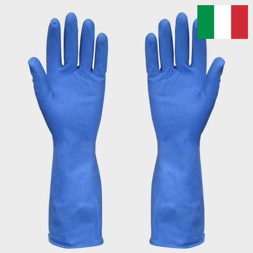перчатки латексные из Италии