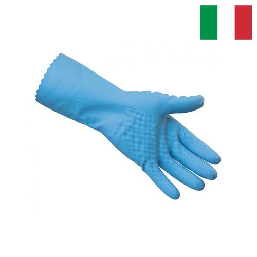 Перчатки резиновые хозяйственные из Италии