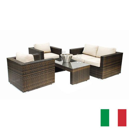 Плетеная мебель из лозы из Италии