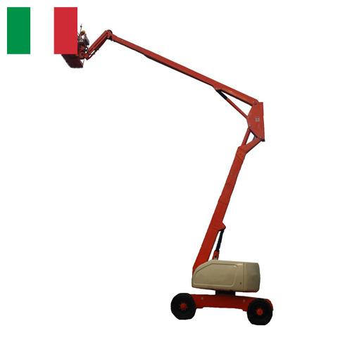 Подъемники коленчатые из Италии