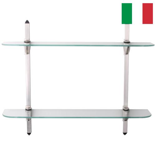 полки из стекла из Италии