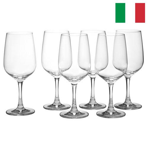 посуда стеклянная из Италии