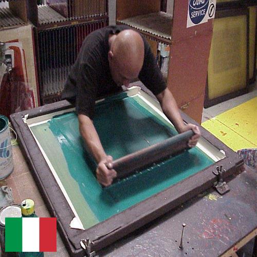 Шелкография из Италии