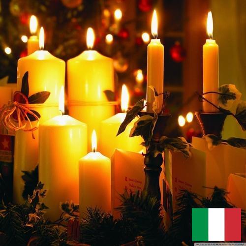 Свечи новогодние из Италии