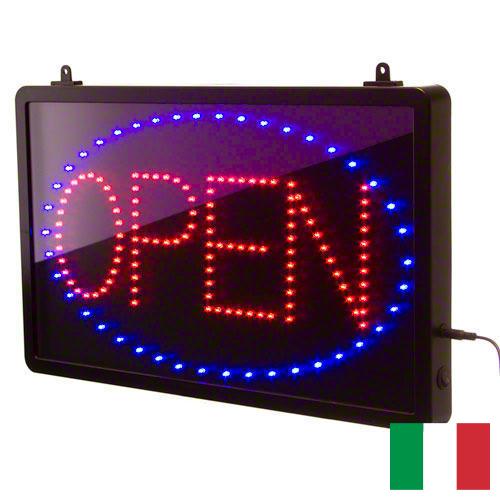 Светодиодные вывески из Италии