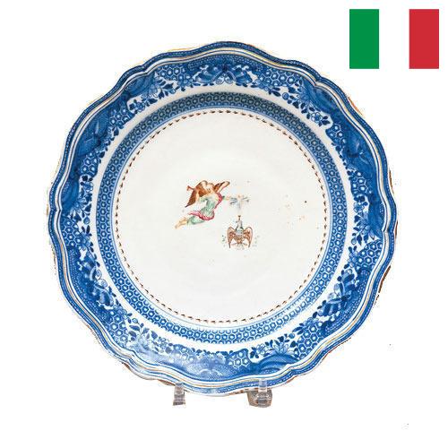 тарелка фарфоровая из Италии